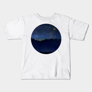 Sierra Madre Dusk Mountain Kids T-Shirt